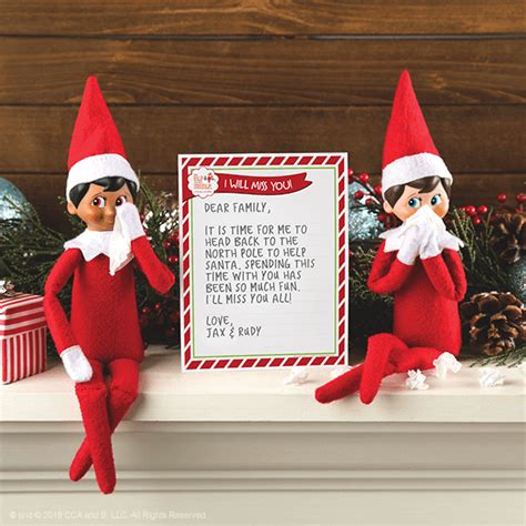 Free Printable Letters From Elf On The Shelf